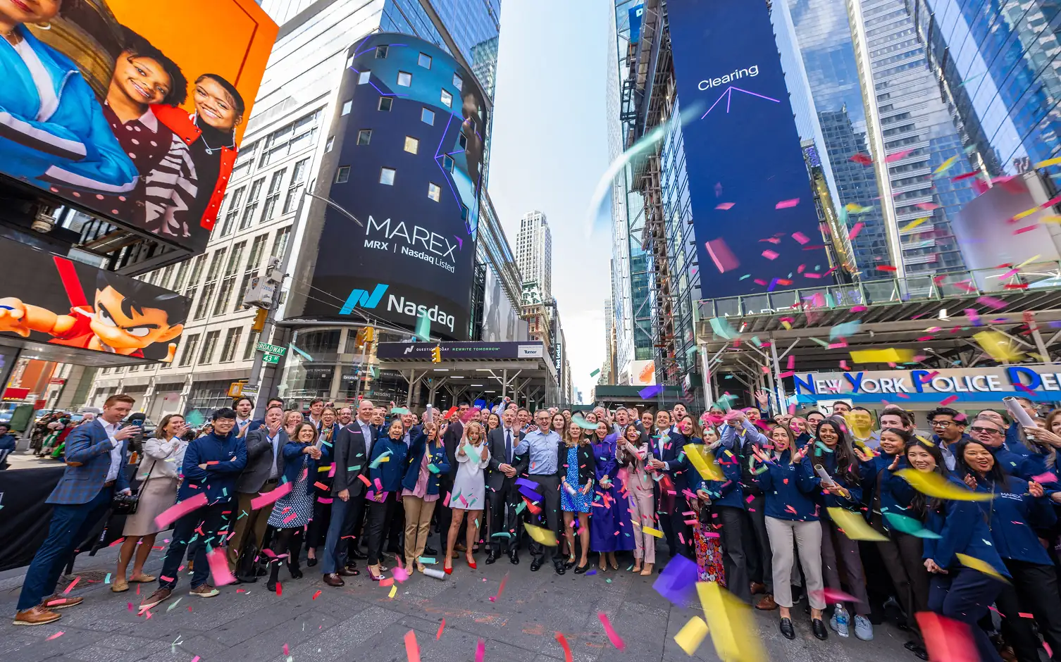 Marex IPO Celebrations
